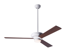 Modern Fan Co. ALT-GW-52-MG-271-002 - Altus Fan; Gloss White Finish; 52" Mahogany Blades; 17W LED; Fan Speed and Light Control (3-wire