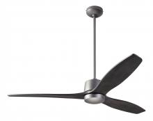 Modern Fan Co. ARB-GT-54-EB-NL-RC - Arbor DC Fan; Graphite Finish; 54" Ebony Blades; No Light; Remote Control