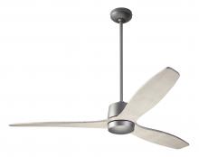 Modern Fan Co. ARB-GT-54-WW-NL-RC - Arbor DC Fan; Graphite Finish; 54" Whitewash Blades; No Light; Remote Control