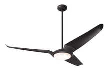 Modern Fan Co. IC3-DB-56-NK-570-RC - IC/Air (3 Blade ) Fan; Dark Bronze Finish; 56" Nickel Blades; 20W LED; Remote Control