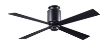 Modern Fan Co. LAP-FM-DB-50-WH-NL-002 - Lapa Flush Fan; Dark Bronze Finish; 50" White Blades; No Light; Fan Speed and Light Control (3-w