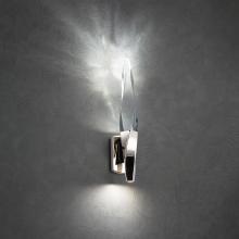 Schonbek Beyond BWS13218-BK - Kindjal 18in LED 3000K/3500K/4000K 120V-277V Wall Sconce in Black with Clear Optic Crystal