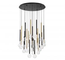 Lib & Co. US 10146-023 - Positano, 25 Light Round LED Chandelier, Mixed