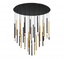 Lib & Co. US 10147-023 - Amalfi, 44 Light Round LED Chandelier, Mixed