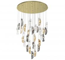 Lib & Co. US 10169-023-07 - Sorrento, 32 Light LED Grand Chandelier, Mixed, Gold Canopy