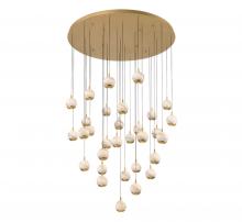 Lib & Co. US 10206-030 - Baveno, 31 Light LED Grand Chandelier, Painted Antique Brass