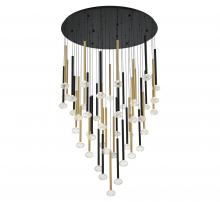 Lib & Co. US 12112-023 - Soffio, 44 Light Round LED Chandelier, Mixed