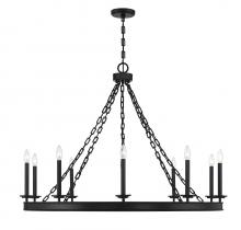 Savoy House 1-4405-10-89 - Seville 10-Light Chandelier in Matte Black