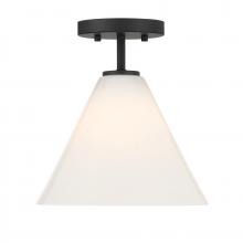 Savoy House 7-4011-1-89 - Blair 1-Light Mini-Pendant in Matte Black