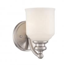 Savoy House 9-6836-1-SN - Melrose 1-Light Wall Sconce in Satin Nickel