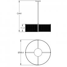 Hammerton  CHB0020-38-BS-0-001-E2 - Downtown Mesh Drum - 38-Inch