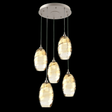 Hammerton  CHB0035-05-BS-OA-C01-E2 - Ellisse Round 5pc Multi-Pendant