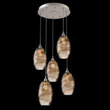 Hammerton  CHB0035-05-BS-OB-C01-E2 - Ellisse Round 5pc Multi-Pendant