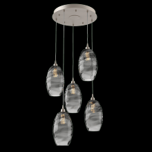 Hammerton  CHB0035-05-BS-OS-C01-E2 - Ellisse Round 5pc Multi-Pendant