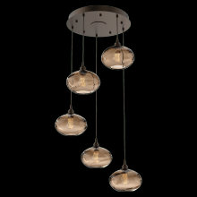 Hammerton  CHB0036-05-FB-OB-C01-E2 - Coppa Round 5pc Multi-Pendant