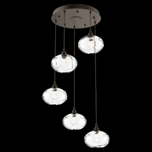 Hammerton  CHB0036-05-FB-OC-C01-E2 - Coppa Round 5pc Multi-Pendant