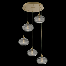 Hammerton  CHB0036-05-GB-OS-C01-E2 - Coppa Round 5pc Multi-Pendant