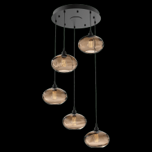 Hammerton  CHB0036-05-MB-OB-C01-E2 - Coppa Round 5pc Multi-Pendant