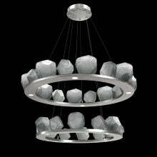 Hammerton  CHB0039-2B-SN-S-CA1-L3 - Gem Two-Tier Ring