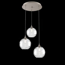 Hammerton  CHB0047-03-BS-OC-C01-E2 - Terra Round 3pc Multi-Pendant