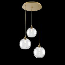 Hammerton  CHB0047-03-GB-OC-C01-E2 - Terra Round 3pc Multi-Pendant