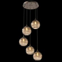 Hammerton  CHB0047-05-FB-OB-C01-E2 - Terra Round 5pc Multi-Pendant