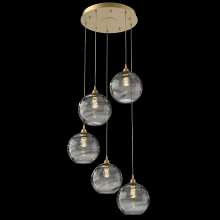 Hammerton  CHB0047-05-GB-OS-C01-E2 - Terra Round 5pc Multi-Pendant