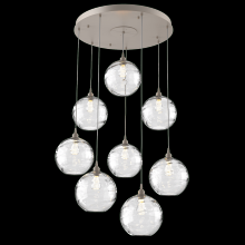 Hammerton  CHB0047-08-BS-OC-C01-E2 - Terra Round 8pc Multi-Pendant