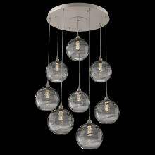 Hammerton  CHB0047-08-BS-OS-C01-E2 - Terra Round 8pc Multi-Pendant