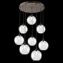 Hammerton  CHB0047-08-FB-OC-C01-E2 - Terra Round 8pc Multi-Pendant