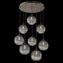 Hammerton  CHB0047-08-FB-OS-C01-E2 - Terra Round 8pc Multi-Pendant