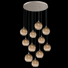 Hammerton  CHB0047-11-BS-OB-C01-E2 - Terra Round 11pc Multi-Pendant