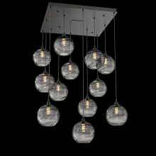 Hammerton  CHB0047-12-MB-OS-C01-E2 - Terra Square 12pc Multi-Pendant