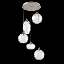 Hammerton  CHB0048-05-BS-OC-C01-E2 - Misto Round 5pc Multi-Pendant