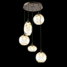 Hammerton  CHB0048-05-FB-OA-C01-E2 - Misto Round 5pc Multi-Pendant