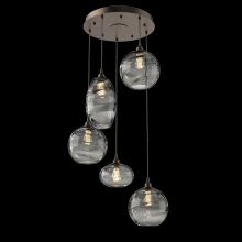 Hammerton  CHB0048-05-FB-OS-C01-E2 - Misto Round 5pc Multi-Pendant