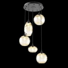 Hammerton  CHB0048-05-MB-OA-C01-E2 - Misto Round 5pc Multi-Pendant