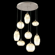 Hammerton  CHB0048-08-BS-OA-C01-E2 - Misto Round 8pc Multi-Pendant