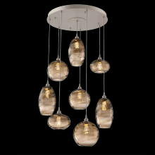 Hammerton  CHB0048-08-BS-OB-C01-E2 - Misto Round 8pc Multi-Pendant