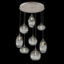 Hammerton  CHB0048-08-BS-OS-C01-E2 - Misto Round 8pc Multi-Pendant