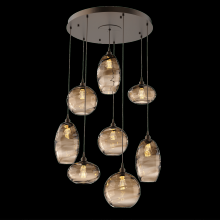 Hammerton  CHB0048-08-FB-OB-C01-E2 - Misto Round 8pc Multi-Pendant