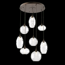 Hammerton  CHB0048-08-FB-OC-C01-E2 - Misto Round 8pc Multi-Pendant