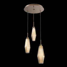 Hammerton  CHB0049-03-FB-RB-C01-L1 - Aalto Round 3pc Multi-Pendant