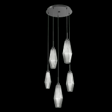 Hammerton  CHB0049-05-MB-RS-C01-L1 - Aalto Round 5pc Multi-Pendant