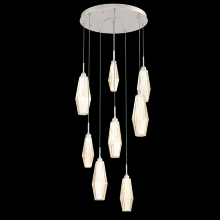 Hammerton  CHB0049-08-BS-RA-C01-L1 - Aalto Round 8pc Multi-Pendant