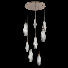 Hammerton  CHB0049-08-FB-RS-C01-L1 - Aalto Round 8pc Multi-Pendant