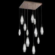 Hammerton  CHB0049-12-FB-RS-C01-L1 - Aalto Square 12pc Multi-Pendant