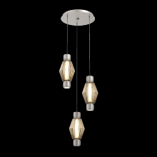 Hammerton  CHB0049-D3-BS-RB-C01-L3 - Mandrel Round 3pc Multi-Pendant - Aalto