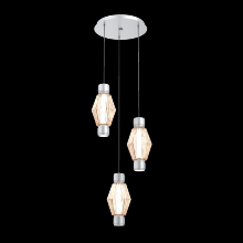 Hammerton  CHB0049-D3-CS-RA-C01-L3 - Mandrel Round 3pc Multi-Pendant - Aalto