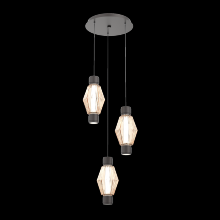 Hammerton  CHB0049-D3-GP-RA-C01-L3 - Mandrel Round 3pc Multi-Pendant - Aalto